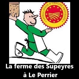 La ferme des Supeyres à Le Perrier