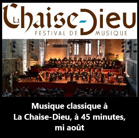 Musique classique à La Chaise-Dieu